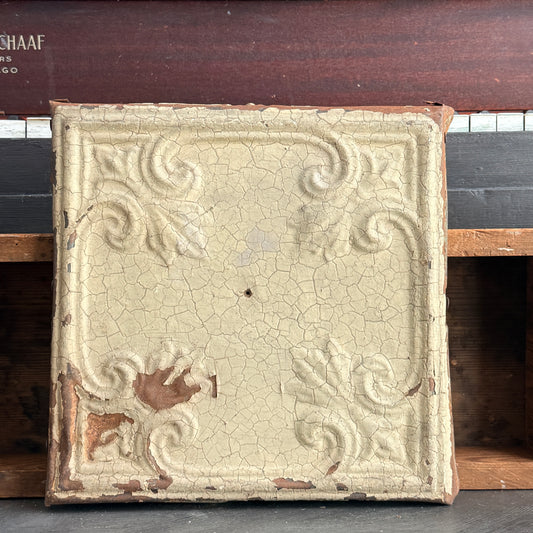 Salvaged Metal Ceiling Tin