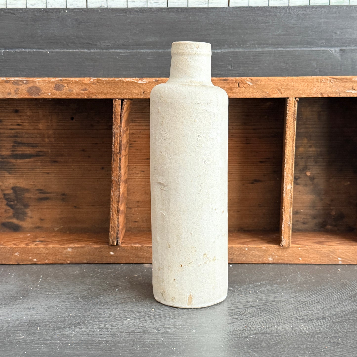 Tall Stoneware Bottle