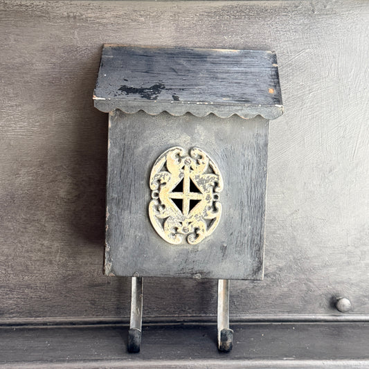 Vintage Black Mailbox