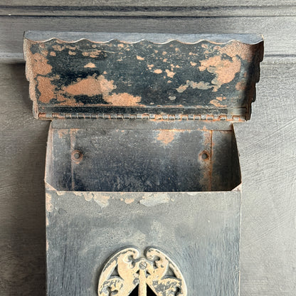 Vintage Black Mailbox