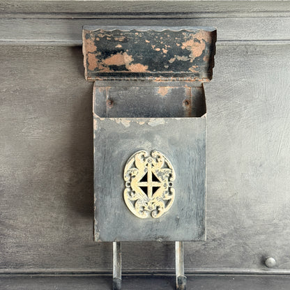 Vintage Black Mailbox