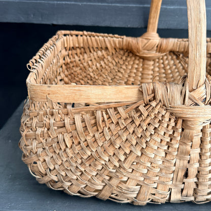 Splint Oak Woven Basket
