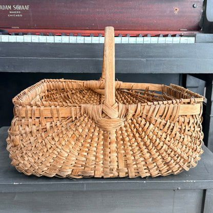 Splint Oak Woven Basket