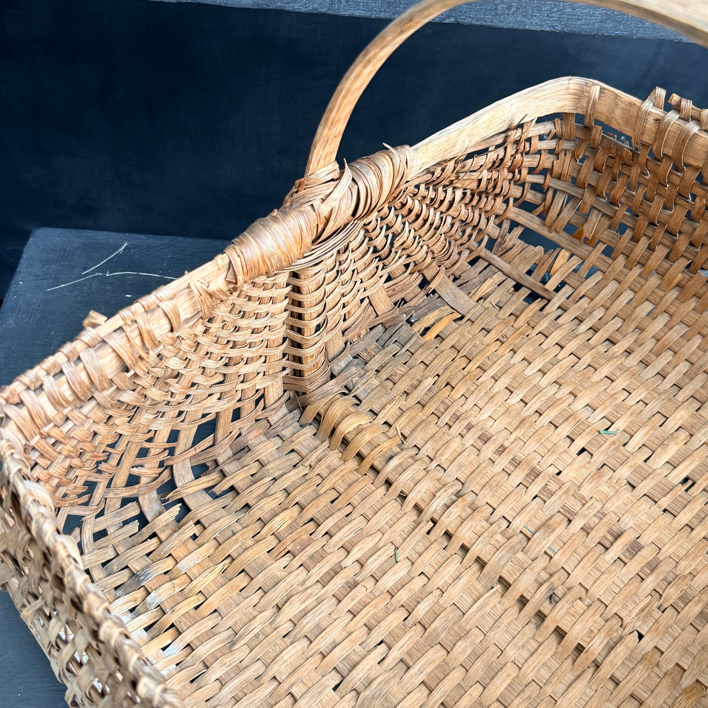 Splint Oak Woven Basket