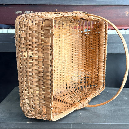 Splint Oak Woven Basket