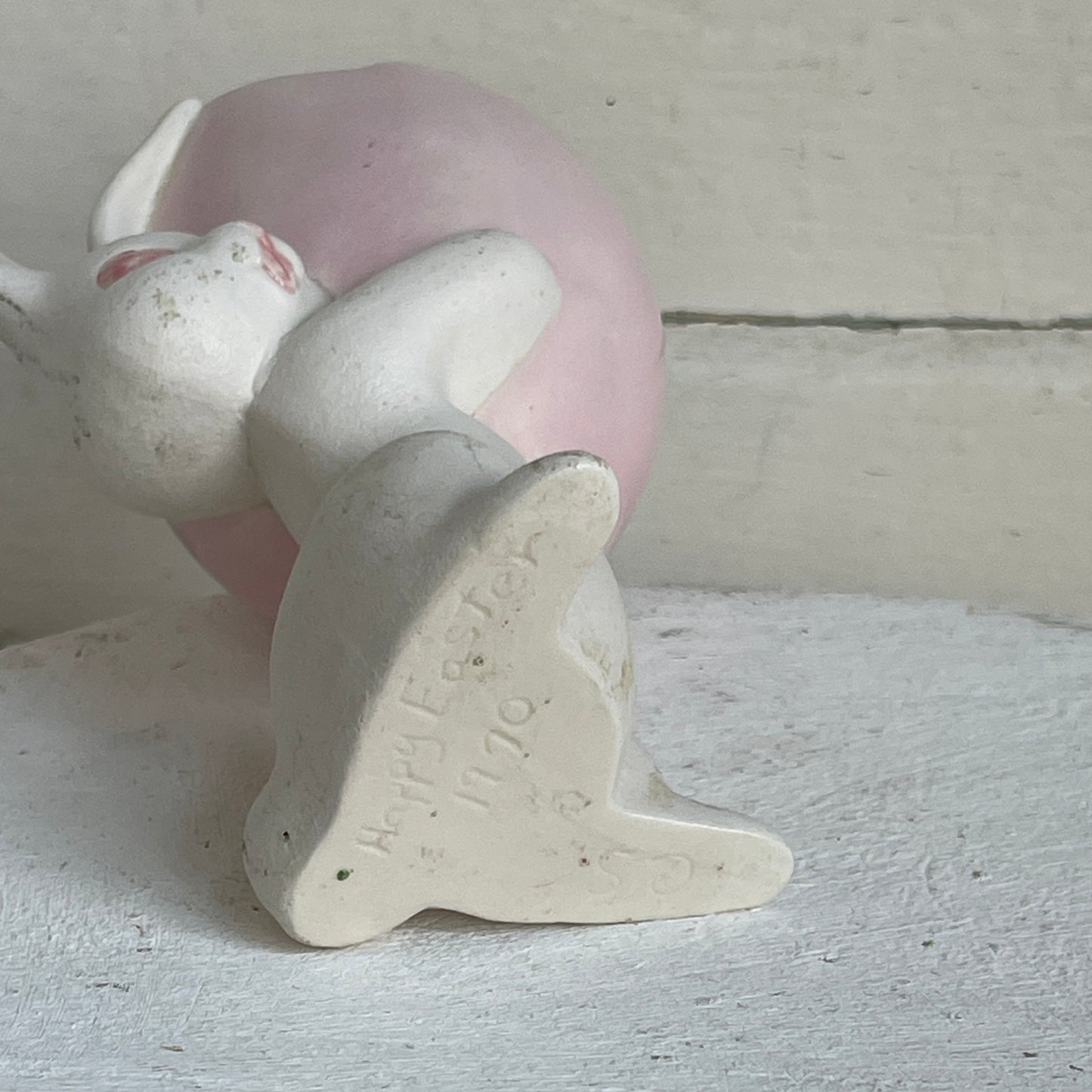 Vintage Bunny & Egg Cup