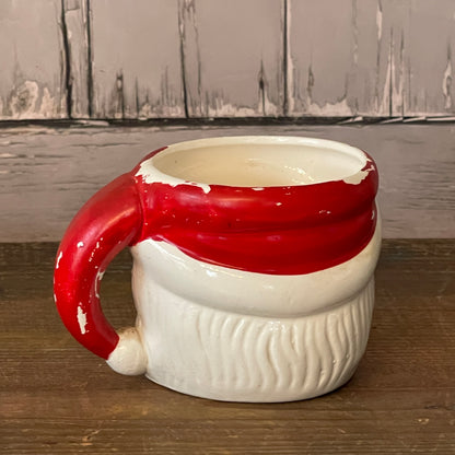 Vintage Santa Mug - Both Eyes Open