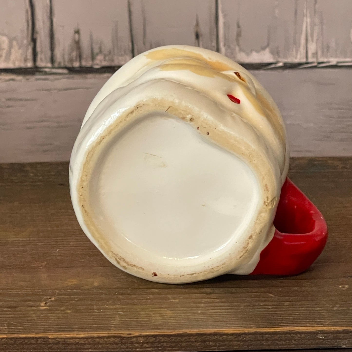 Vintage Santa Mug-Both Eyes Open