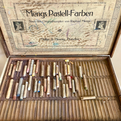 Mengs Pastell-Farben Vintage Art Set