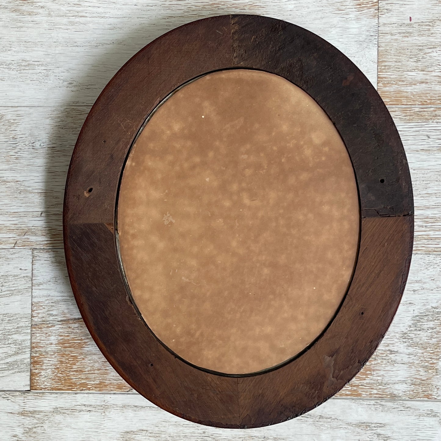 Antique Oval Photo Frame