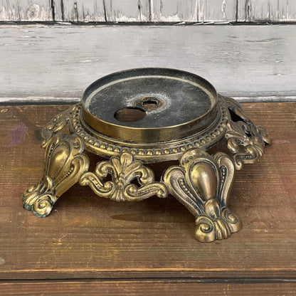 Vintage Brass Lamp Base