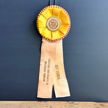 Vintage Rabbit Show Ribbon
