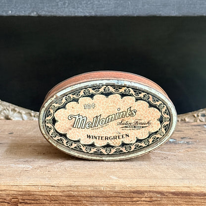 Vintage Mellowmints Candy Tin