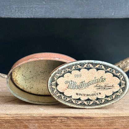 Vintage Mellowmints Candy Tin