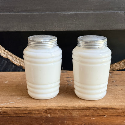 Vintage Beehive Salt & Pepper Shakers