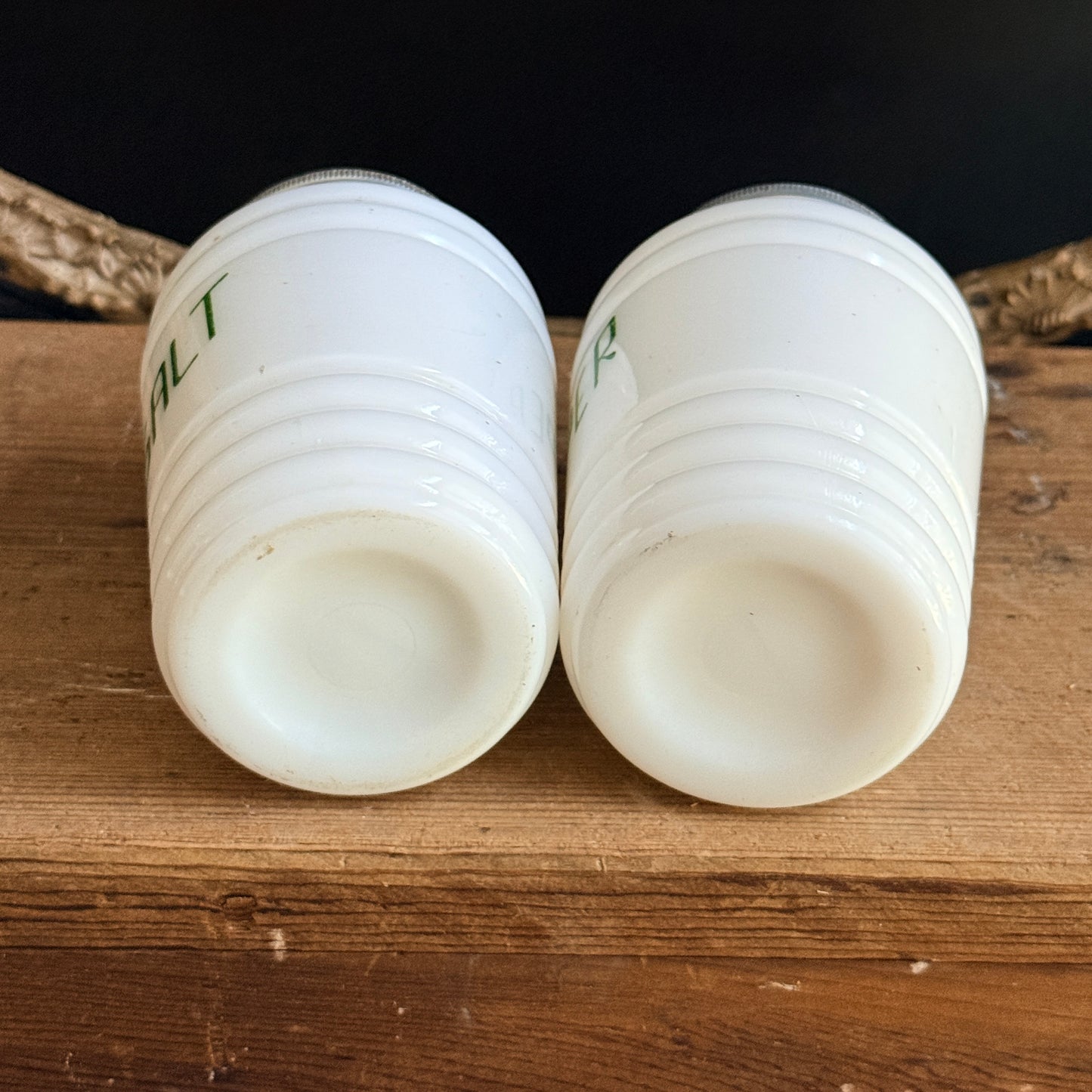 Vintage Beehive Salt & Pepper Shakers