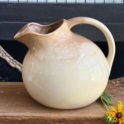 Vintage Ball Water Pitcher