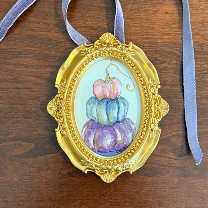 Heirloom Pumpkin Mini Watercolor