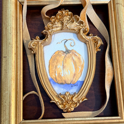 Heirloom Pumpkin Mini Watercolor