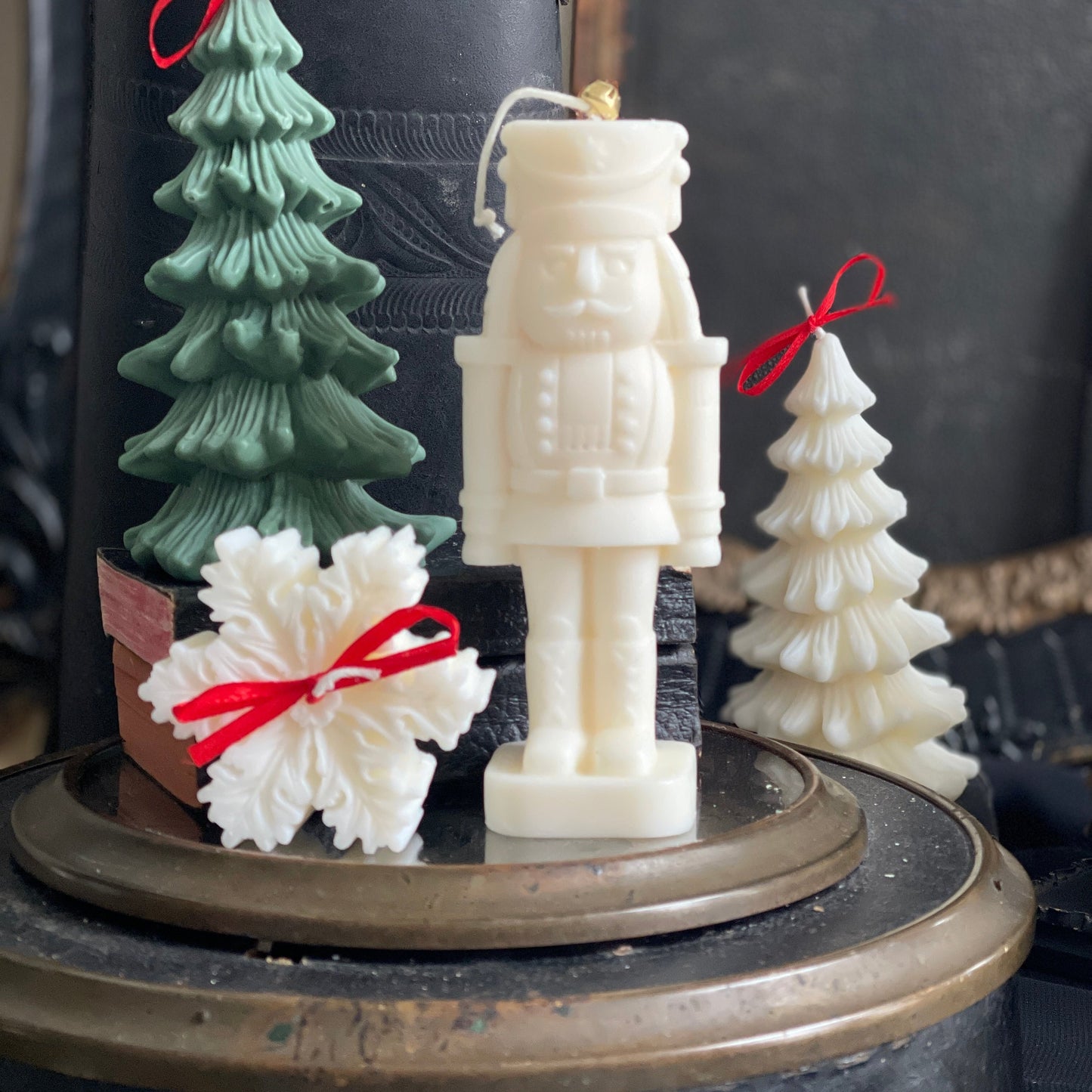 Nutcracker Candle - Ivory