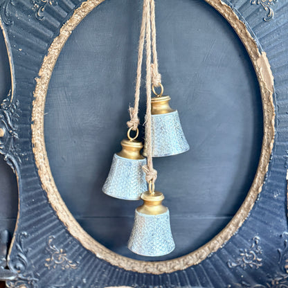 Silver & Gold Bell Cluster