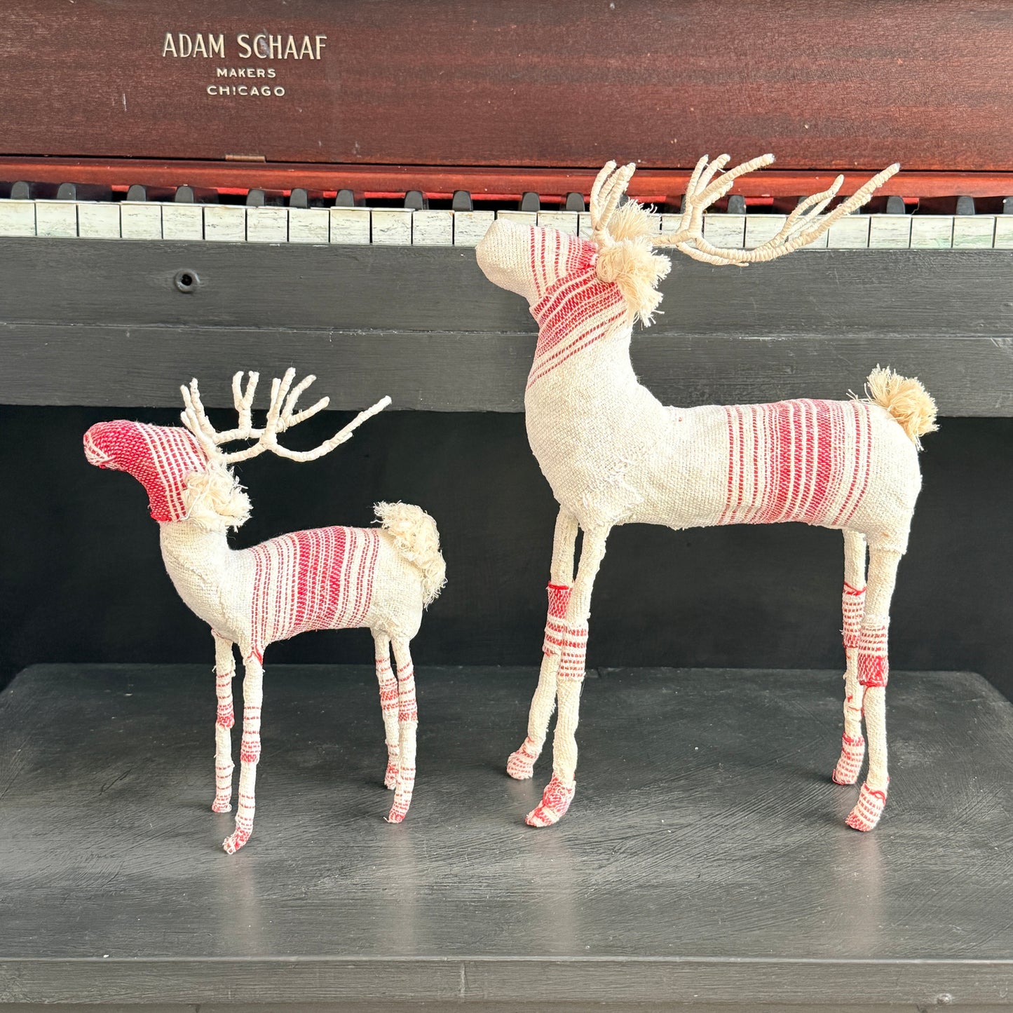 Nordic Stag - Red Ticking