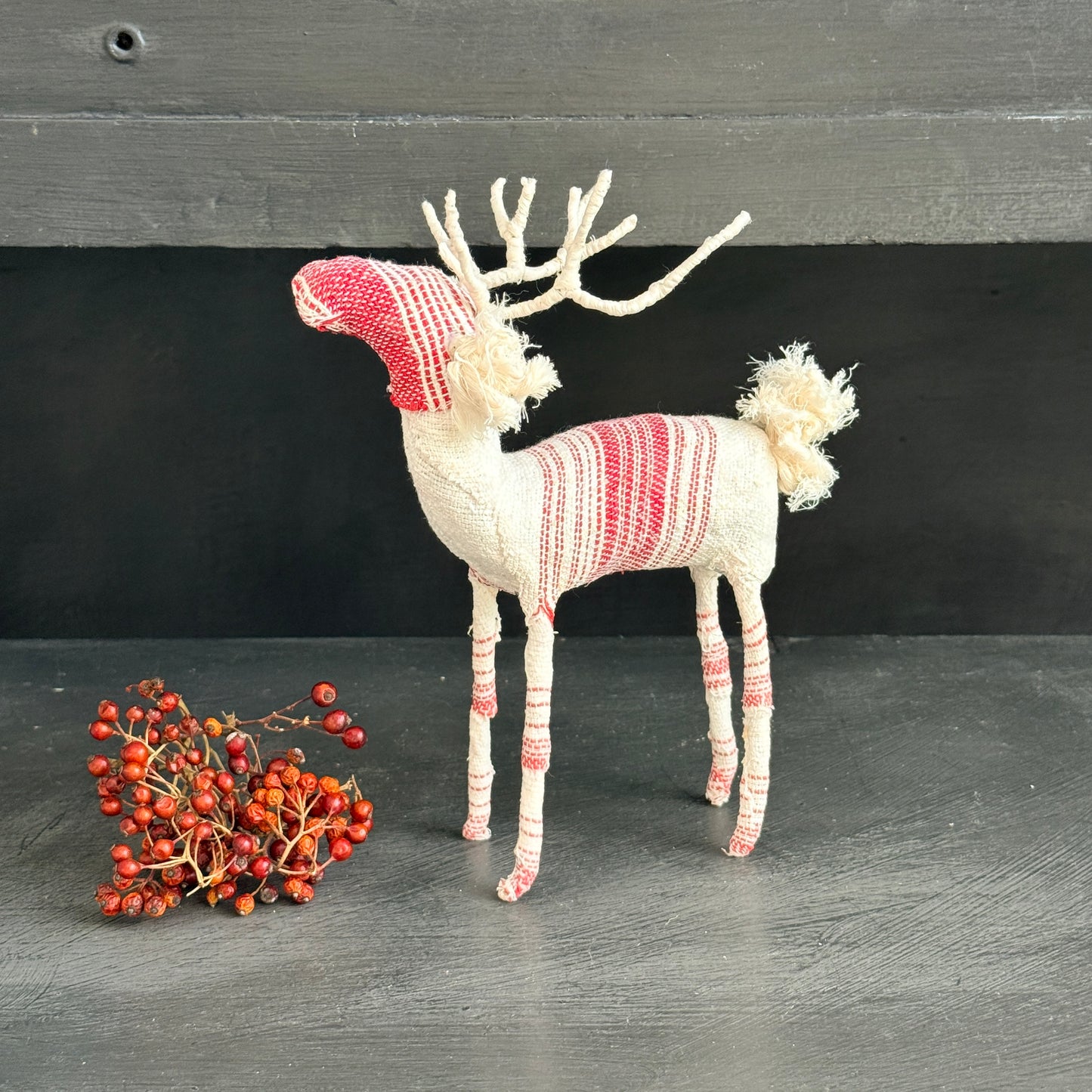 Nordic Stag - Red Ticking