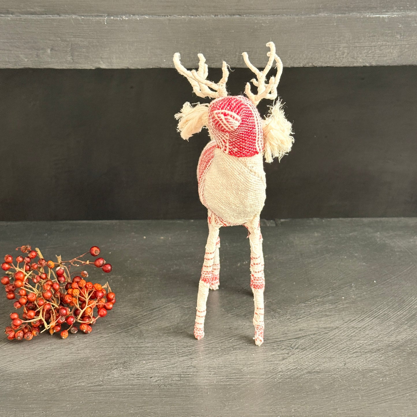 Nordic Stag - Red Ticking