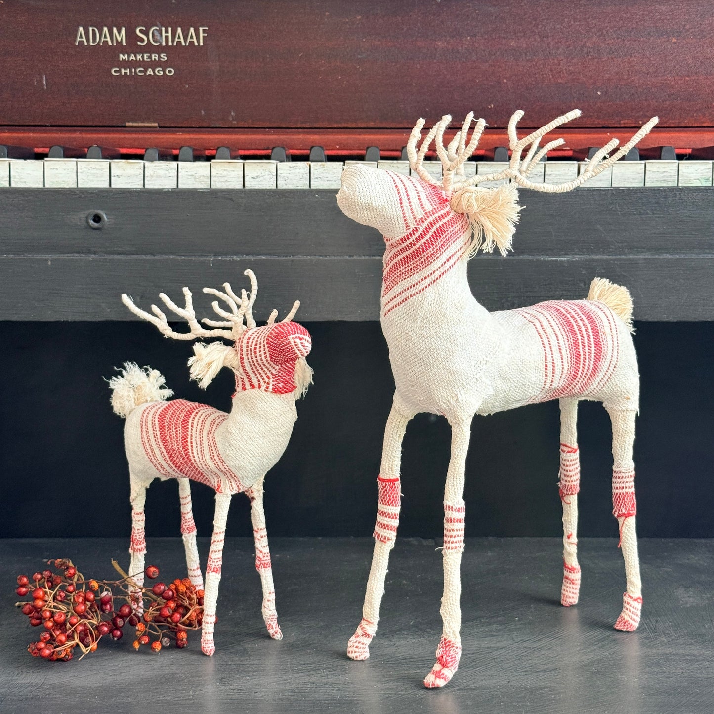 Nordic Stag - Red Ticking