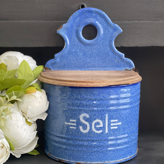 Sel Enamelware Wall Box *Reserved for Patty*