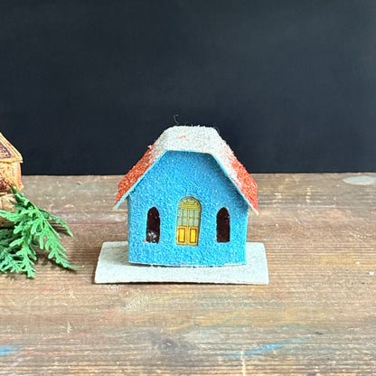 Vintage Blue Putz House