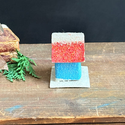 Vintage Blue Putz House