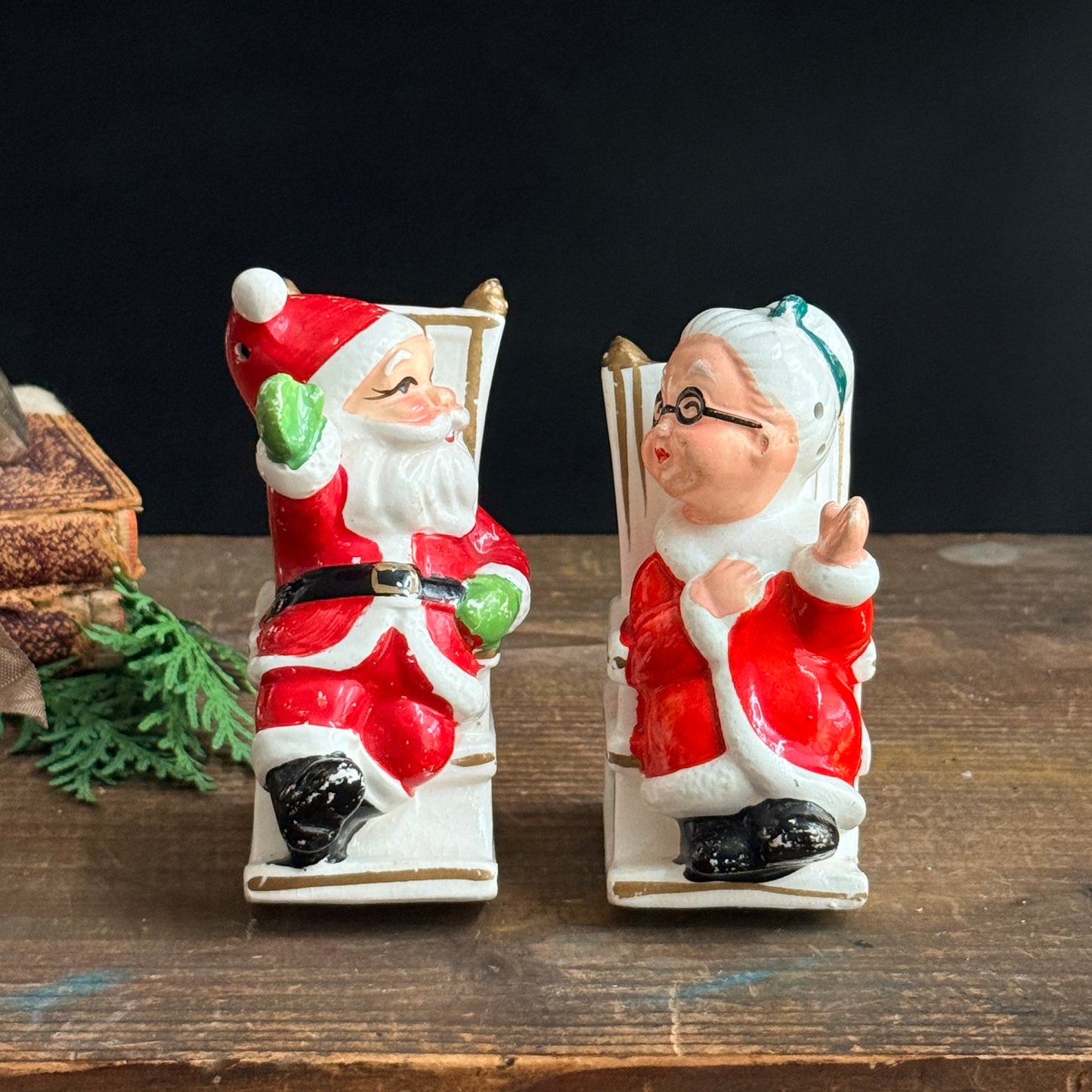 Santa & Mrs. Claus Shaker Set