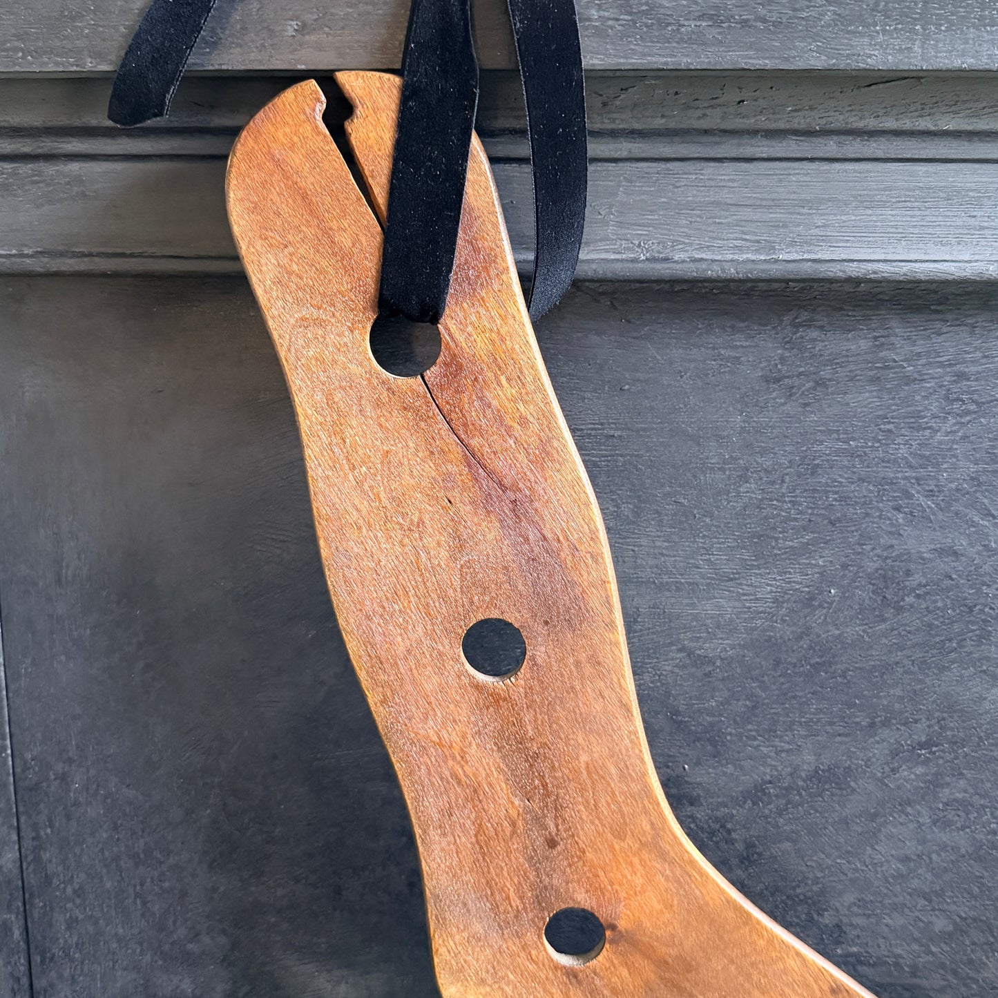 Antique Wooden Sock Form