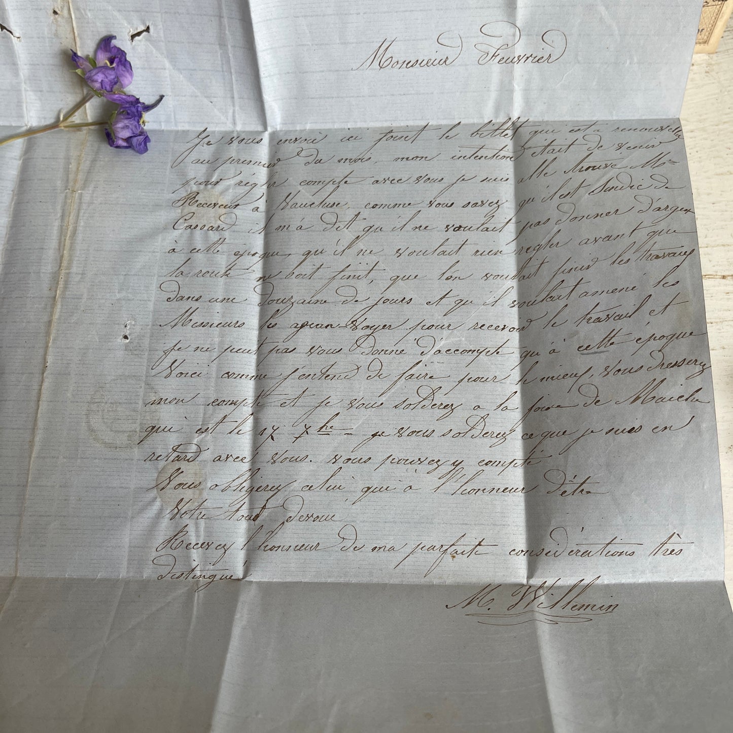 Antique French Correspondance Collection I