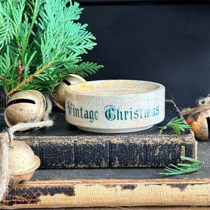 Ironstone Riser - Vintage Christmas