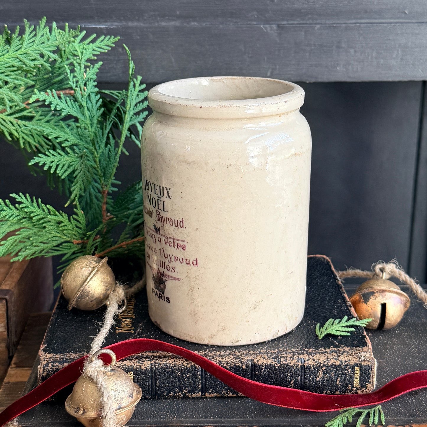 Stoneware Crock - Joyeux Noël