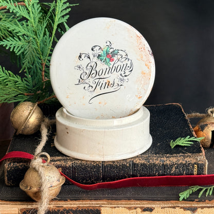 Ironstone Lidded Pot - Bonbons