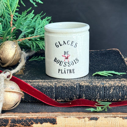 Ironstone Pot- Glaces de Boussois