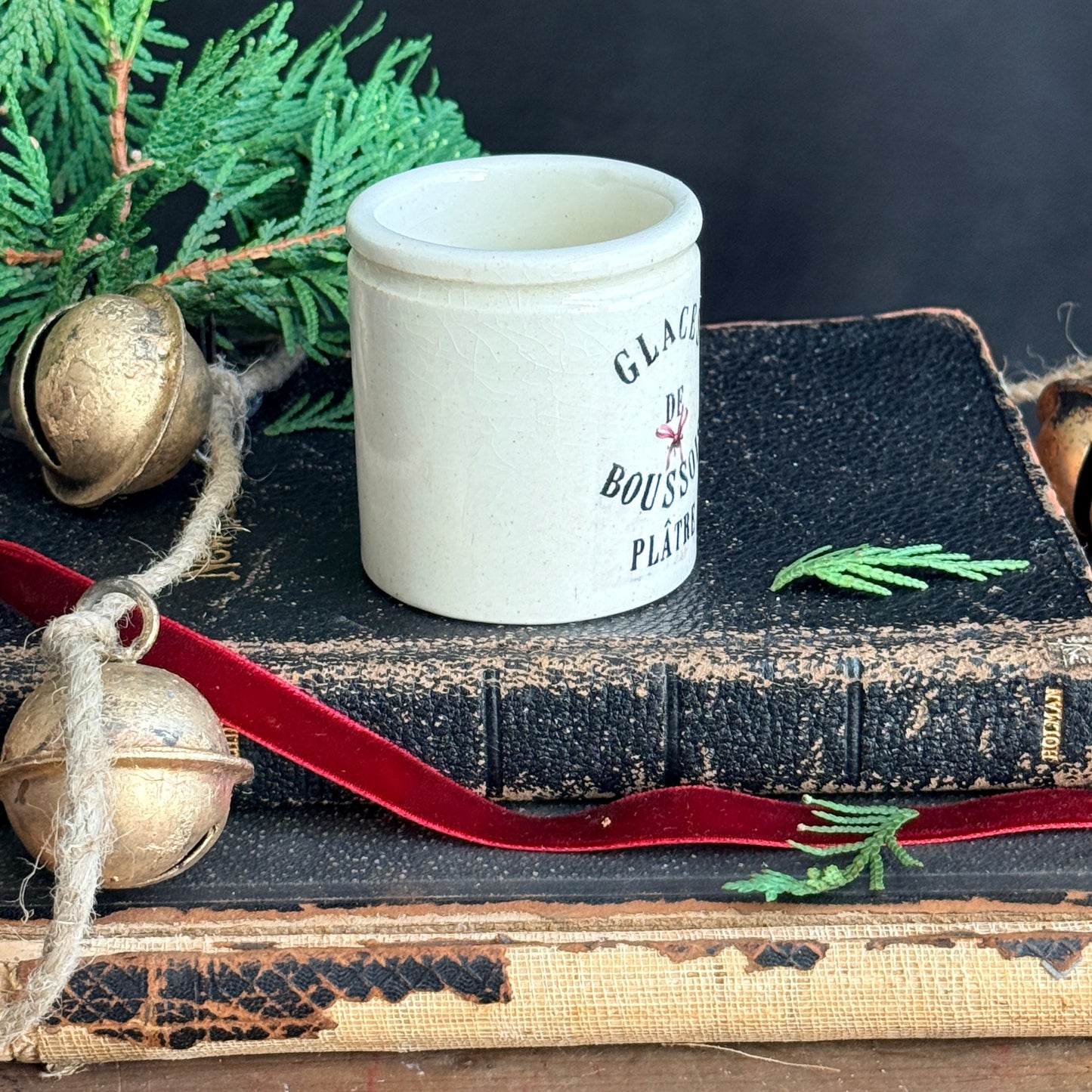 Ironstone Pot- Glaces de Boussois