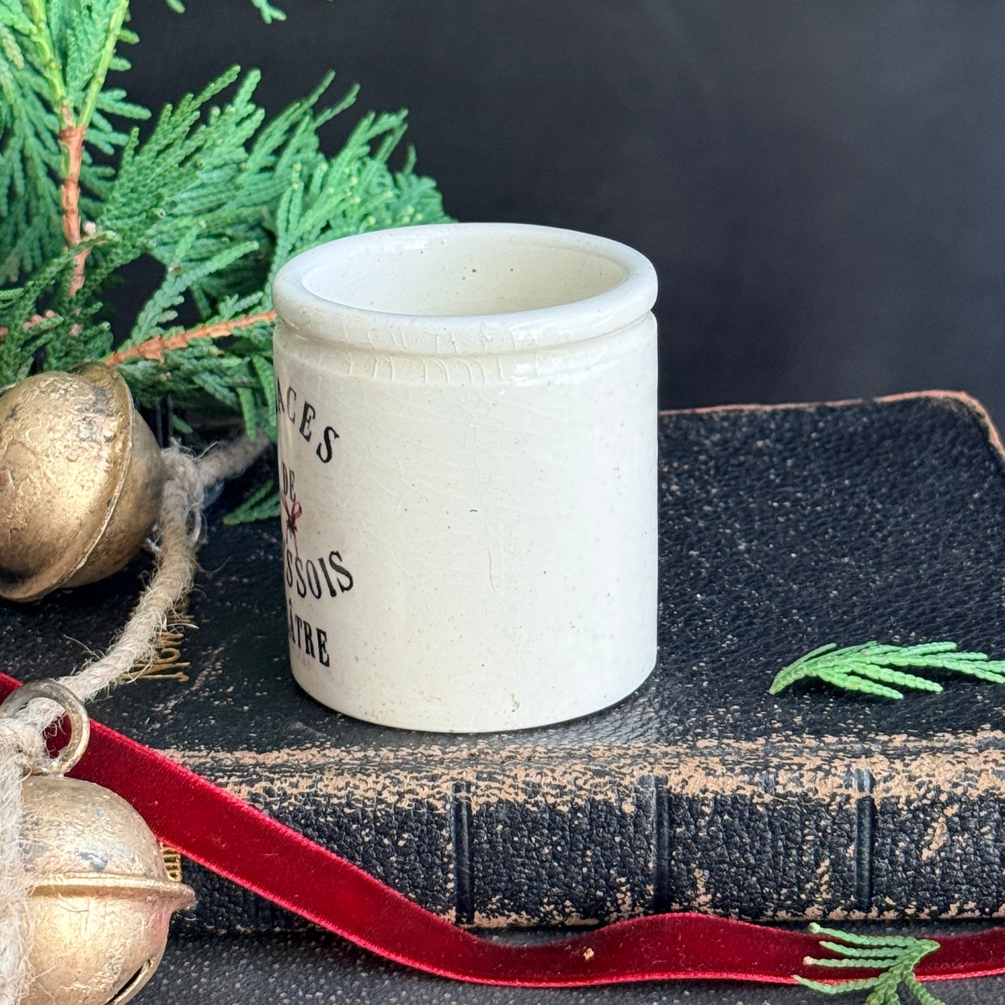 Ironstone Pot- Glaces de Boussois