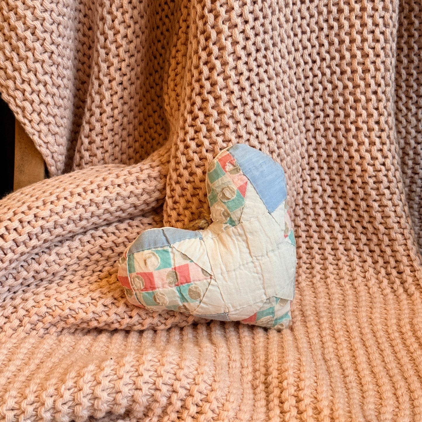 Vintage Quilt Heart