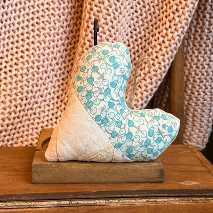 Vintage Quilt Heart