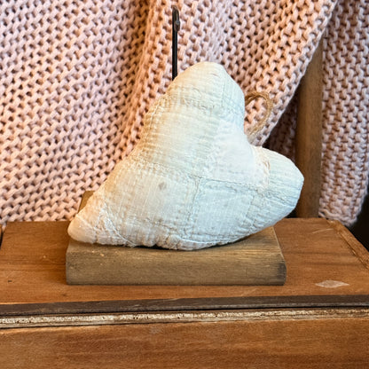 Vintage Quilt Heart