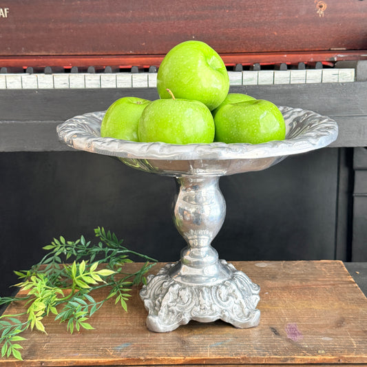 Repousse Pedestal Compote