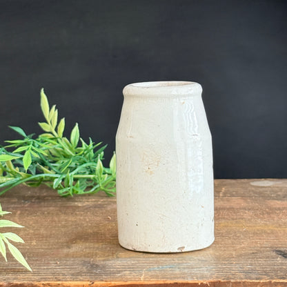 Ironstone Creamer with Birds + French Typography