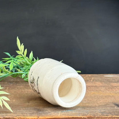 Ironstone Creamer with Birds + French Typography