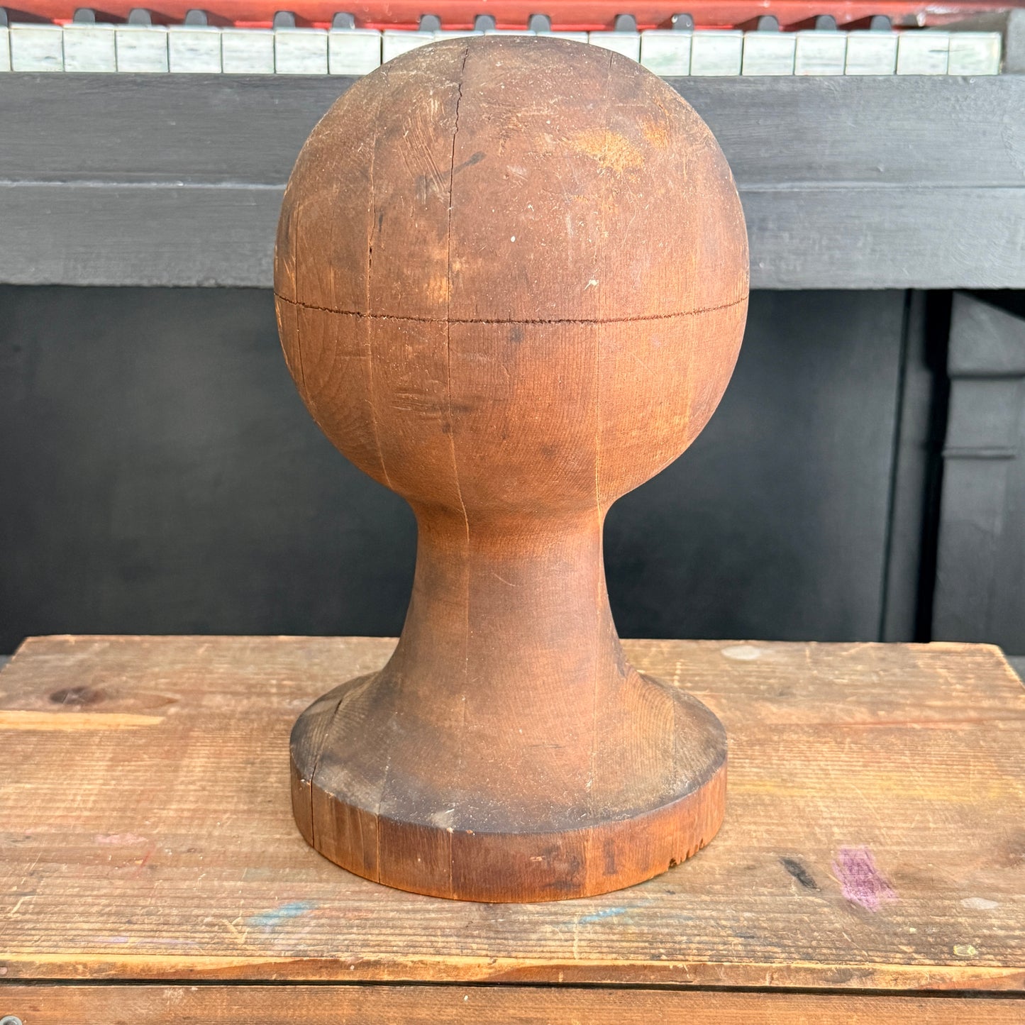Antique Wooden Finial
