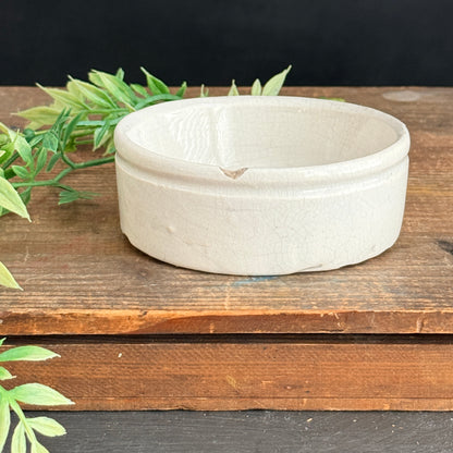 Ironstone Trinket Dish - Fancy Cakes + Pink Hearts