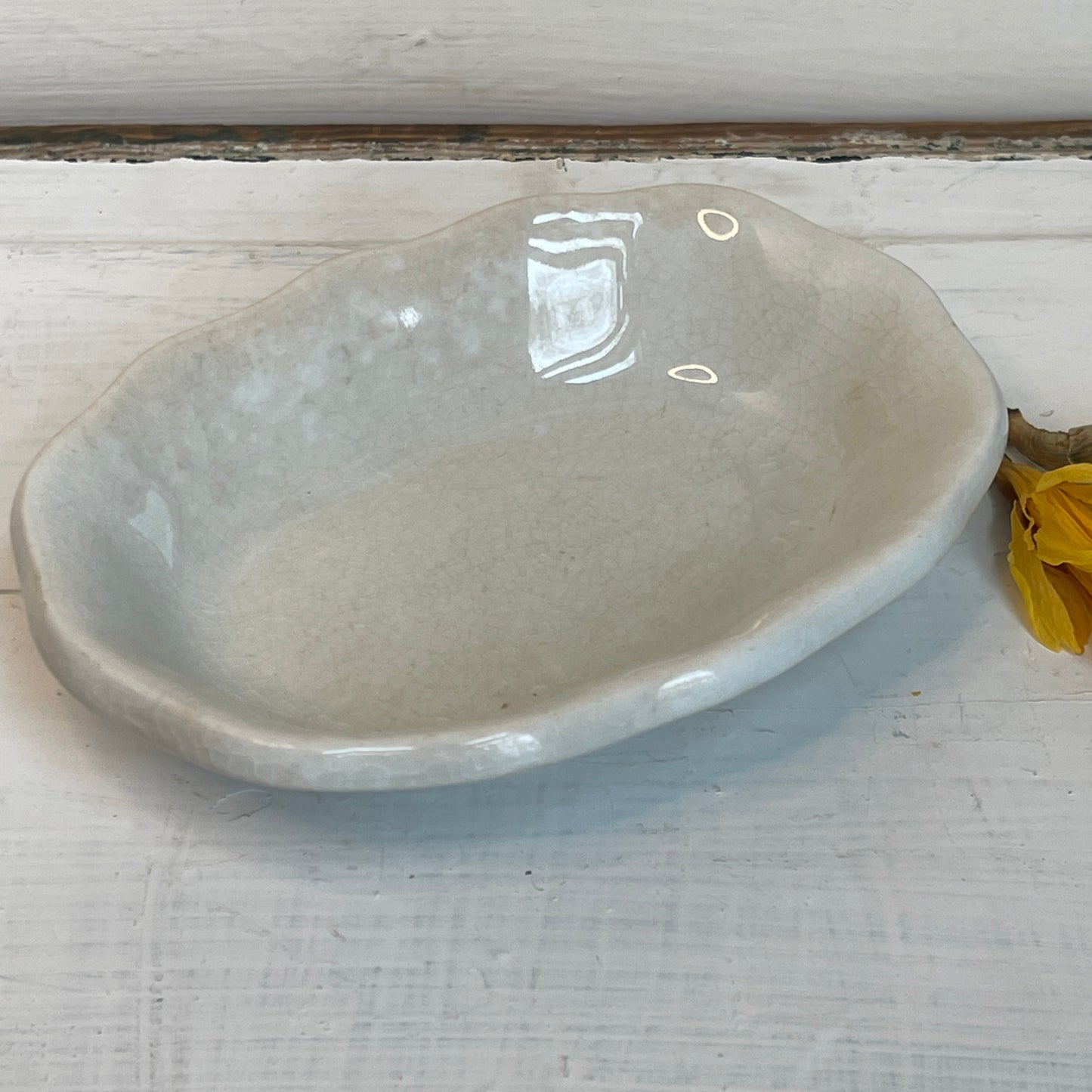 Royal Ironstone Scalloped Dish II